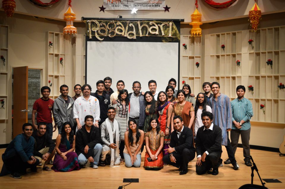 Asha volunteers at our fundraiser event - Ragalahari